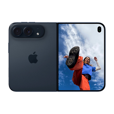 Смартфон Apple iPhone Duo (eSim) 256 ГБ Ночное небо